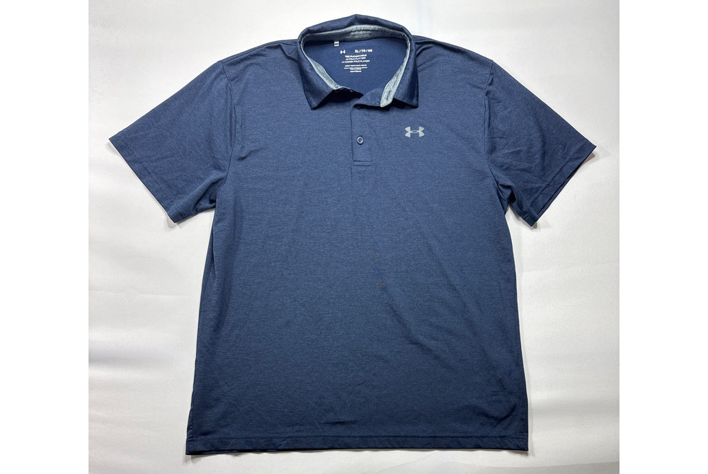Under Armour Men's Loose Fit Blue The Playoff Polo Shirt - Size XL